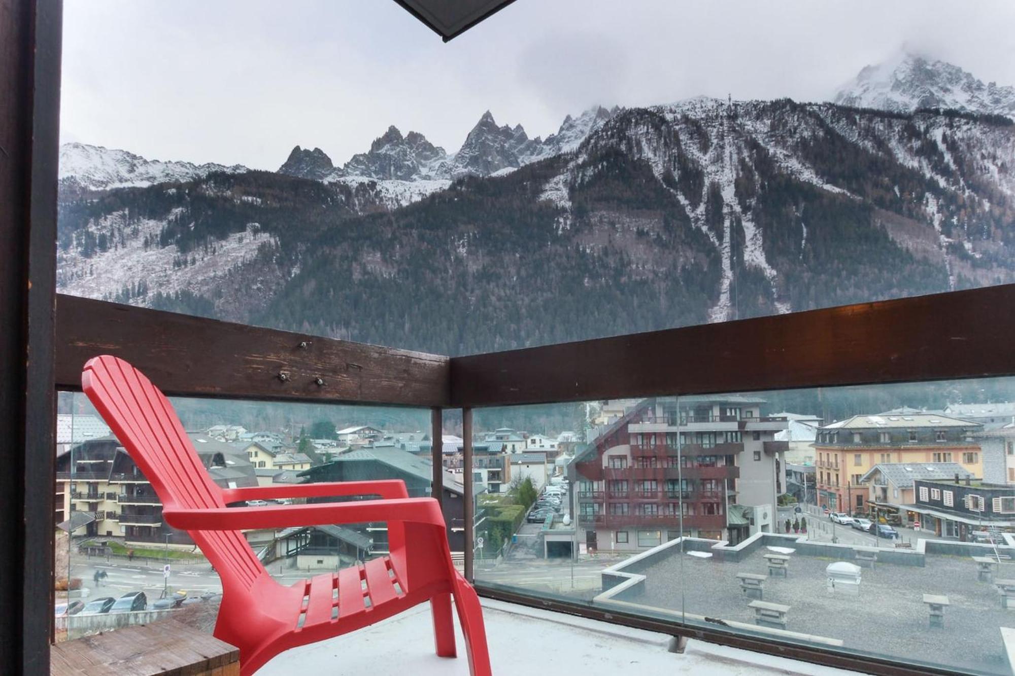 Апартаменты L'Aiguille - Center Of Chamonix - View Mont-Blanc Экстерьер фото